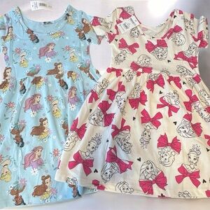 NWT Disney Princess Dress Bundle Girls S 6–6X